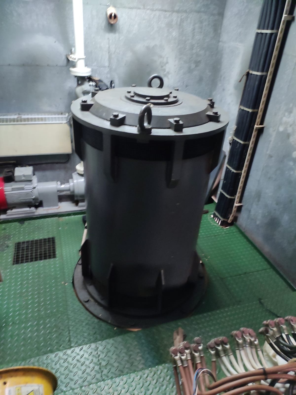 Bow thruster motor overhauling